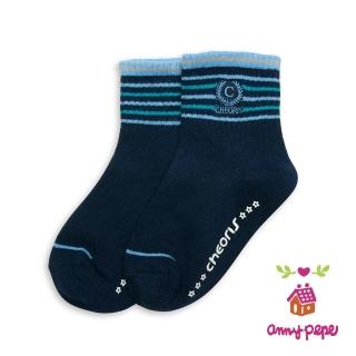 【annypepe】兒童純棉短襪-橫條款