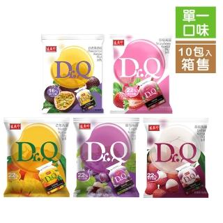 【盛香珍】Dr. Q 蒟蒻果凍 265gX10包/箱(葡萄/荔枝/芒果-每包14入X10包)