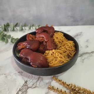【熊家】萬巒豬腳麵線禮盒-豬腳900g+麵線200g(5組)