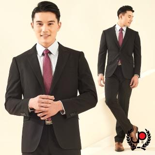 【極品西服】雅痞品味條紋仿毛大劍領西裝_藍白條(AS632-3G)