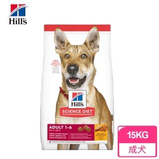 【希爾思Hills】成犬 優質健康 雞肉與大麥配方 原顆粒(15公斤)