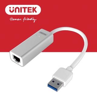 【UNITEK Type-C+A有線網卡】Y-3464A