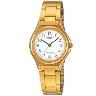 【CASIO】輕巧典雅淑女金色系腕錶(LTP-1130N-7B)