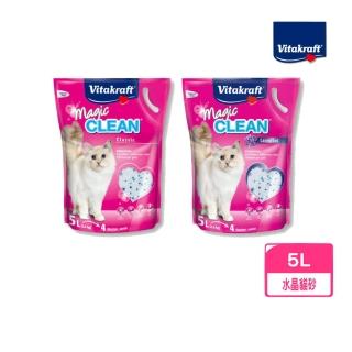 【德國Vitakraft】VITA抗菌消臭水晶貓砂 5L