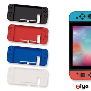 【ZIYA】Nintendo Switch 主機矽膠保護套(炫彩系列)