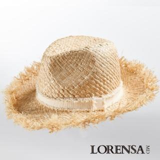 【Lorensa蘿芮】拉菲亞草南島渡假風格遮陽草帽(兒童款)
