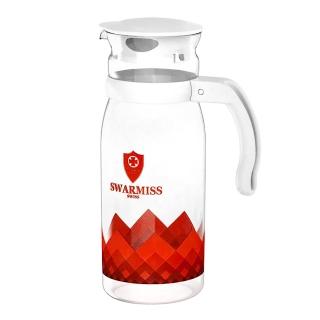 韓國耐熱玻璃冷/熱水壺1200ml(SW-TG1200B)