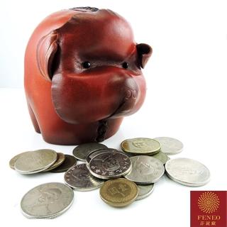 【菲鈮歐】旺本命十二生肖手工皮革存錢筒(迷你豬1537)