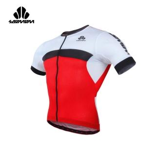 【SOOMOM】男雷尼短車衣-單車 自行車 速盟 紅黑白(1220902)