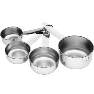 【KitchenCraft】不鏽鋼四件量杯