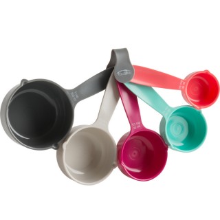 【TRUDEAU】五色量杯(灰綠紫)