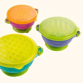 【禾果】嬰兒吸盤碗防摔輔食碗餐具組