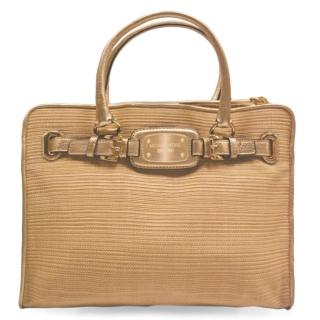 【MICHAEL KORS】亮眼時尚布質手提/肩背包(跑趴吸睛款)