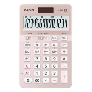 【CASIO 卡西歐】季節限定櫻花機-14位元-原廠保固24個月(JS-40B-PK)