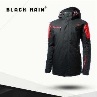 【荷蘭Black Rain】男 weron 4嚴寒戶外多功能外套 BR-3004(7000 黑)