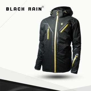 【荷蘭Black Rain】男 walmon 9嚴寒戶外多功能外套 BR-3009(7000 黑)