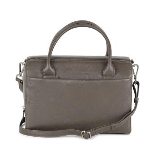 【MARKBERG】Chelsea 丹麥手工牛皮個性斜鍊波士頓包 斜背包/手提包(大地褐)