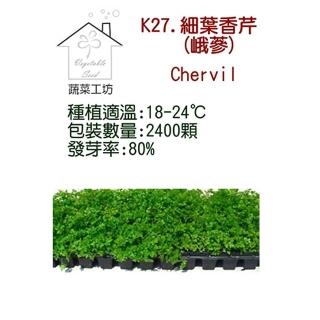 【蔬菜工坊】K27.細葉香芹種子(峨蔘)