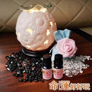 【命運好好玩】艾莉絲．向日取財旺氣香薰燈超值組