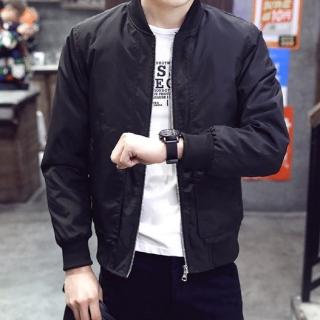 【NBL】J0287B藍色/BK黑色/R紅色風衣夾克(韓版潮流休閒棒球薄款風衣夾克)