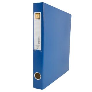 【連勤】金禾皮無耳二孔D型夾/LC710D-2/藍(收納)