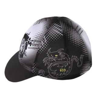 【米蘭精品】小帽自行車帽小布帽(個性龍虎印花遮陽腳踏車配件73nx16)
