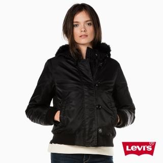 【LEVIS】女裝 羽絨服外套 / 連帽設計
