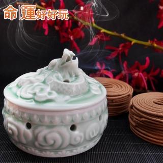 【命運好好玩】青龍神瓷煙供香爐