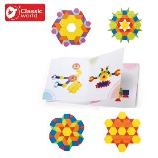 【classic world】木製智慧拼圖積木