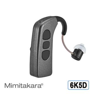 【日本耳寶】元健大和助聽器-未滅菌-藍牙充電式耳掛型助聽器6K5D(適用左耳 中度適用)