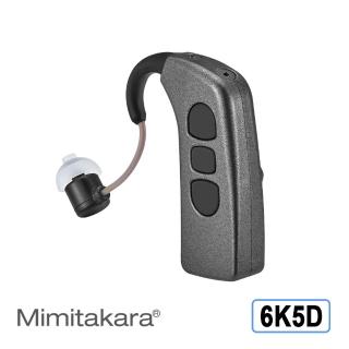 【日本耳寶】元健大和助聽器-未滅菌-藍牙充電式耳掛型助聽器6K5D(適用右耳 中度適用)