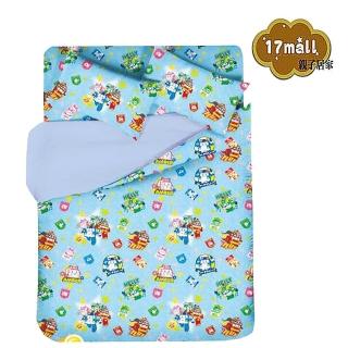 【POLI】救援小英雄波力-單人床包二件式(枕套+床包)