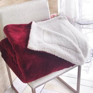 熱呼呼御貂羊羔絨雙面保暖毯(寒冬必備)