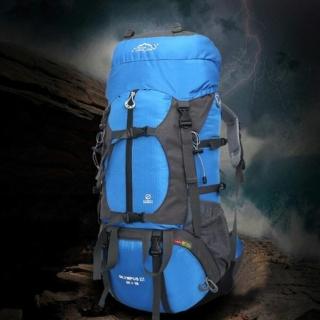 【May Shop】戶外登山包65L大容量背包 野營旅遊戶外登山包