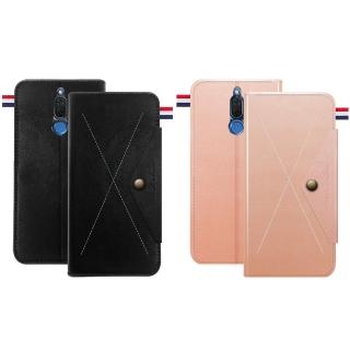 【Metal-Slim】Huawei Nova 2i(高仿小牛皮法式古著設計款TPU皮套)