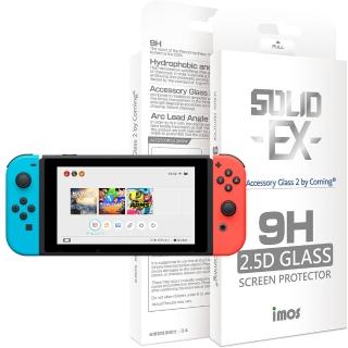 【iMos】Nintendo Switch(2.5D 全透明滿版 強化玻璃 螢幕保護貼)