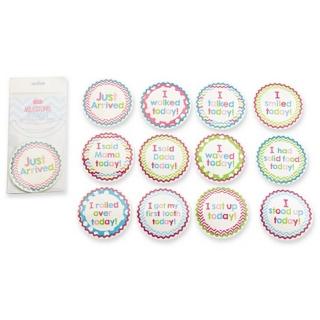 【Mud Pie】趣味造型女孩紀念貼紙