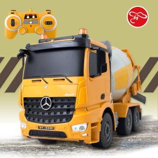 【瑪琍歐玩具】2.4G 1:20賓士授權混凝土攪拌車