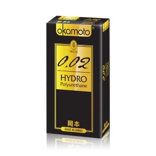 【okamoto 岡本】002 Hydro水感勁薄(6片/盒)