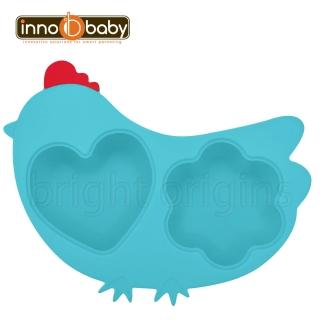 【Innobaby】歡樂小雞矽膠蒸盤(水藍)