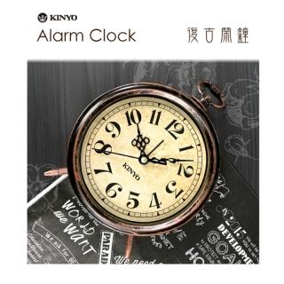 【KINYO】懷舊風大型靜音掃描鬧鐘(TB-703)
