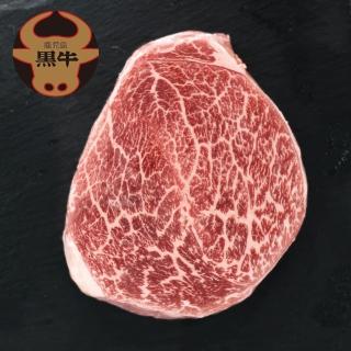 【勝崎生鮮】日本A4純種黑毛和牛嫩肩菲力牛排2片組(200公克±10% / 1片)