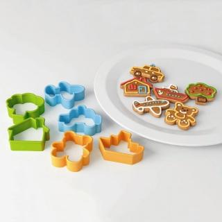 【TESCOMA】PP掛環餅乾切模6件(男孩)