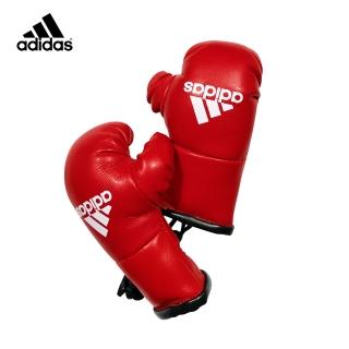 【adidas 愛迪達】迷你拳擊手套吊飾 紅