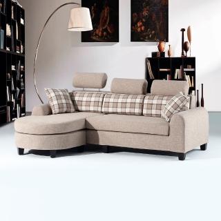 【AS】南茜L型沙發-215x153x89cm