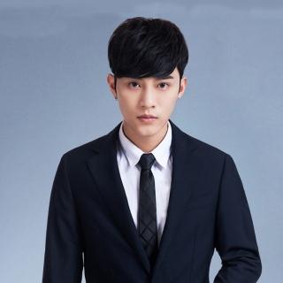 【拉福】領帶中窄版領帶6cm領帶拉鍊領帶(交叉)