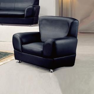 【AS】羅伯特單人座皮沙發-111x54x95cm