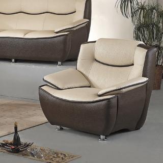 【AS】若伊單人座皮沙發-102x93x94cm