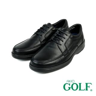 【GOLF】日本手工氣墊舒適紳士鞋(黑色 GF2215-BL)