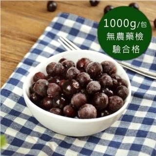 【幸美生技】進口冷凍野生藍莓10包組(1000g/包)